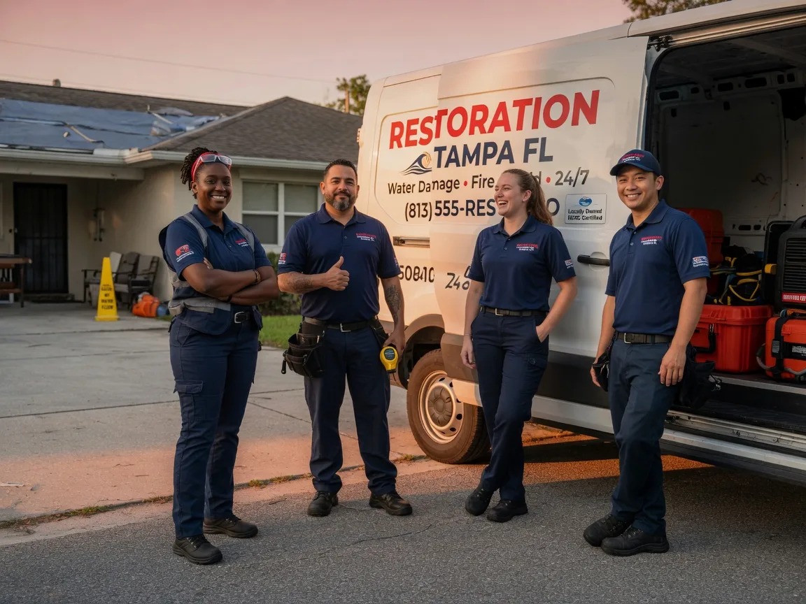 Water Damage Restoration company in Bushland, TX